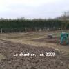 C'etait en 2009 le jardin en chantier...